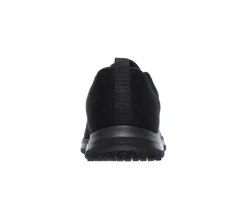 SKECHERS WORK Damen-Schnürschuh schwarz