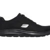 SKECHERS WORK Schnürschuh für Herren schwarz