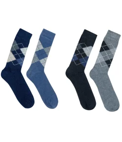 Socken mit Rhomben 5er-Pack