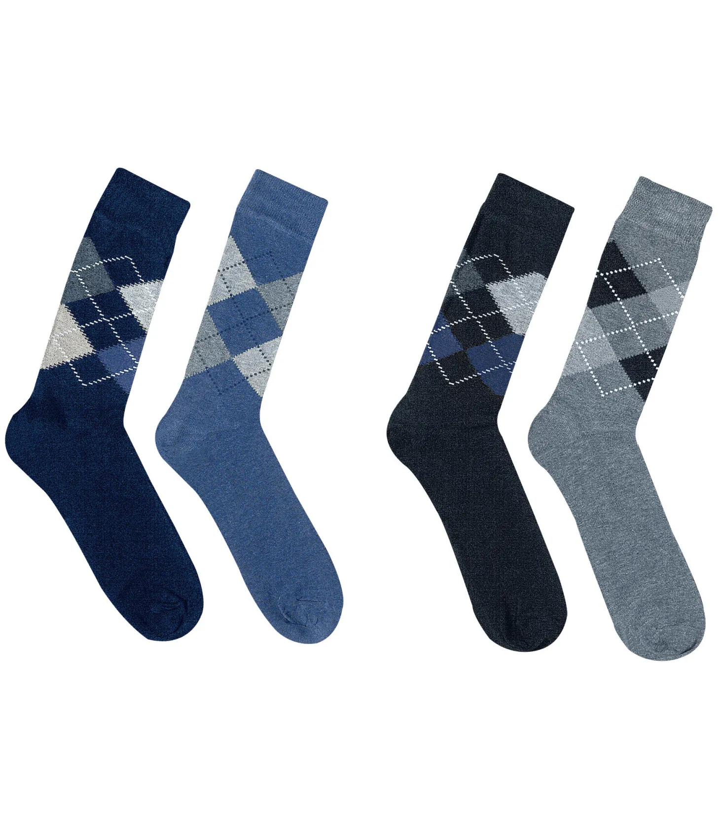Socken mit Rhomben 5er-Pack