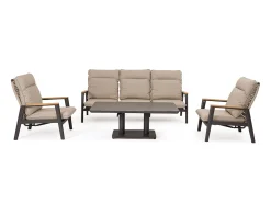 Sofa Miguel 3-Sitzer mit verstellbarer Rückenlehne