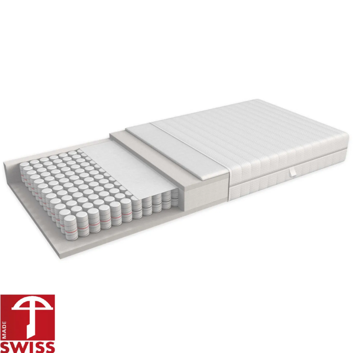Softsleep Matratze Pocket Relax, Härtegrad H2 – mittel