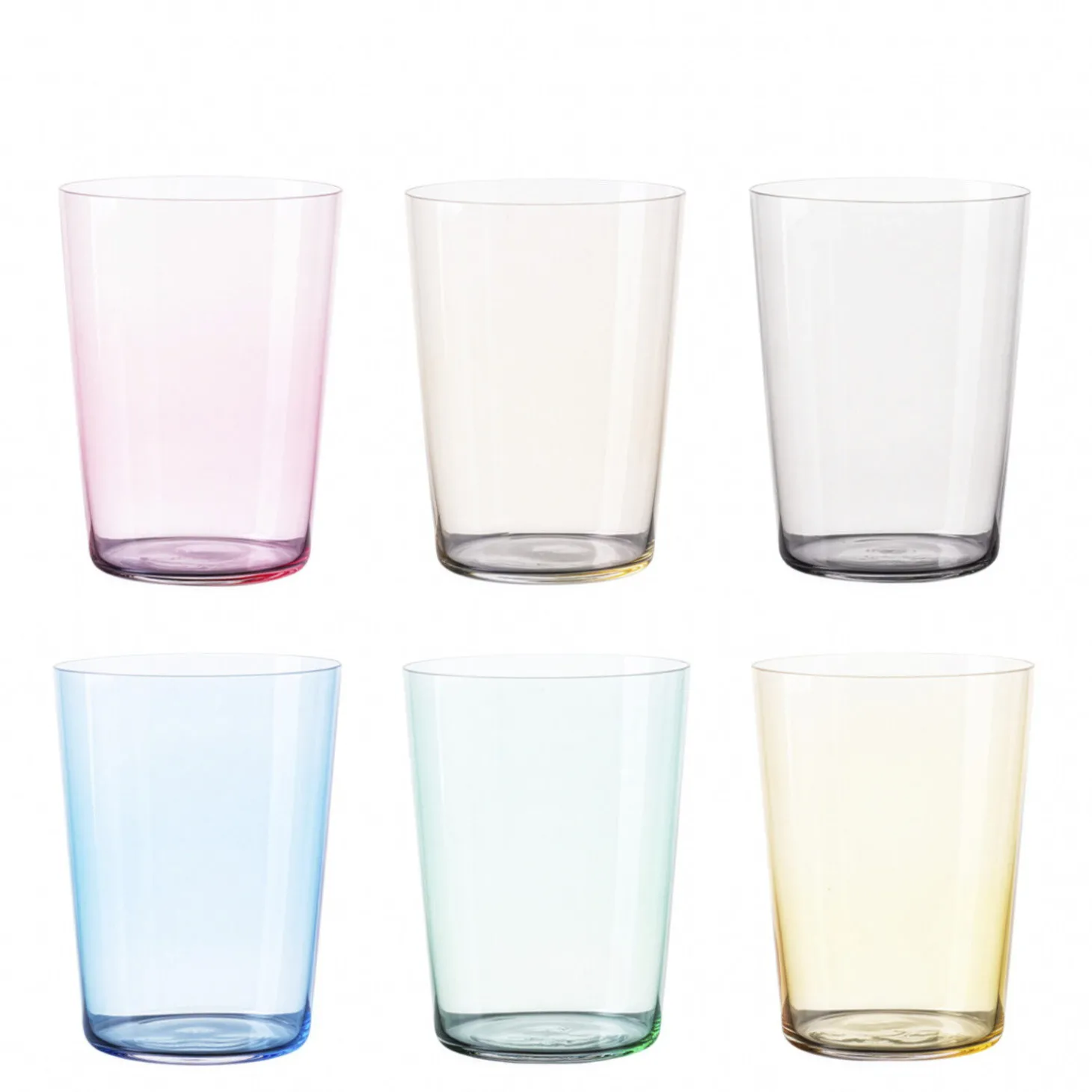 Sola Glas Color Mix 6-teilig 515 ml