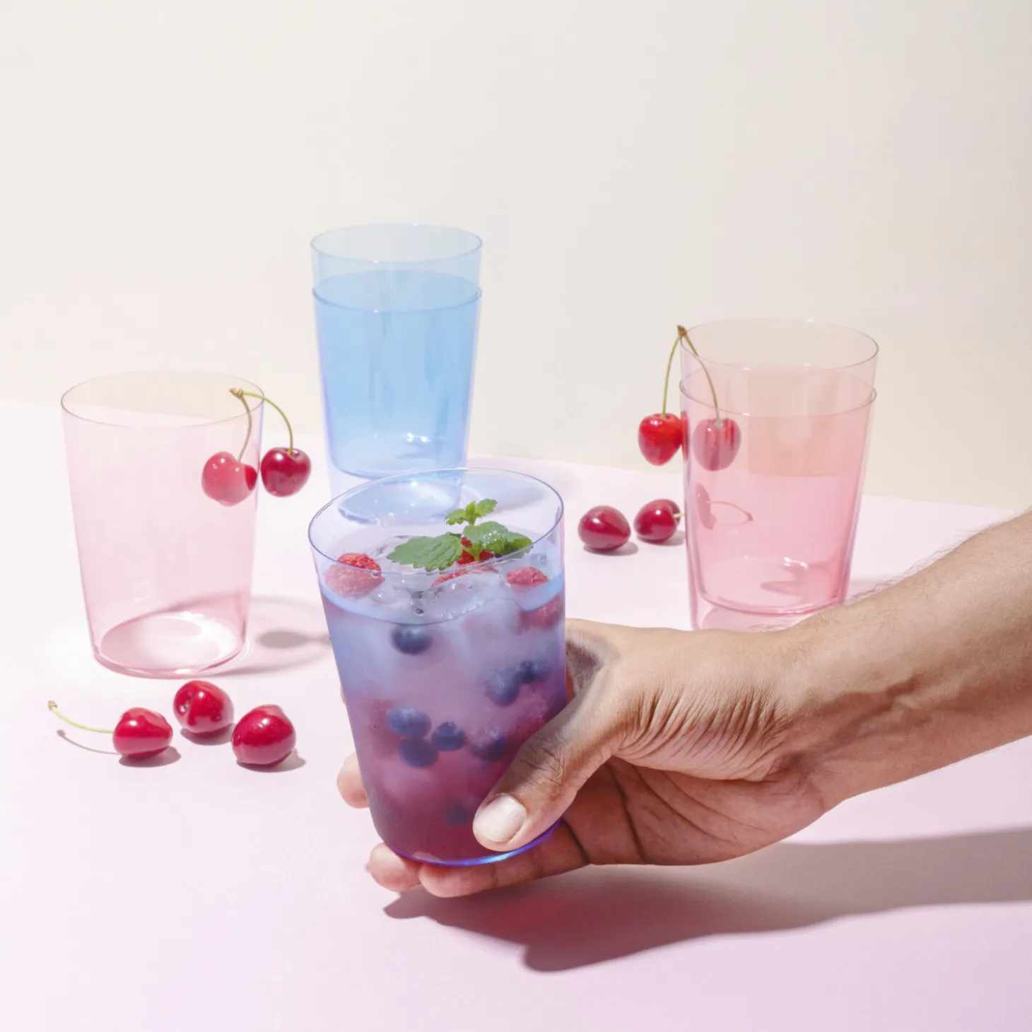 Sola Glas Color Mix 6-teilig 515 ml