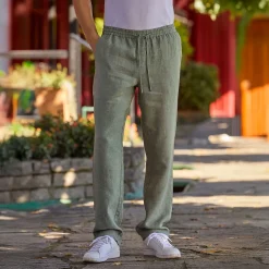 Sommerliche Hose aus Leinen