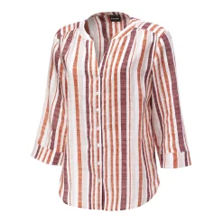 Sommerliche Leinen-Bluse