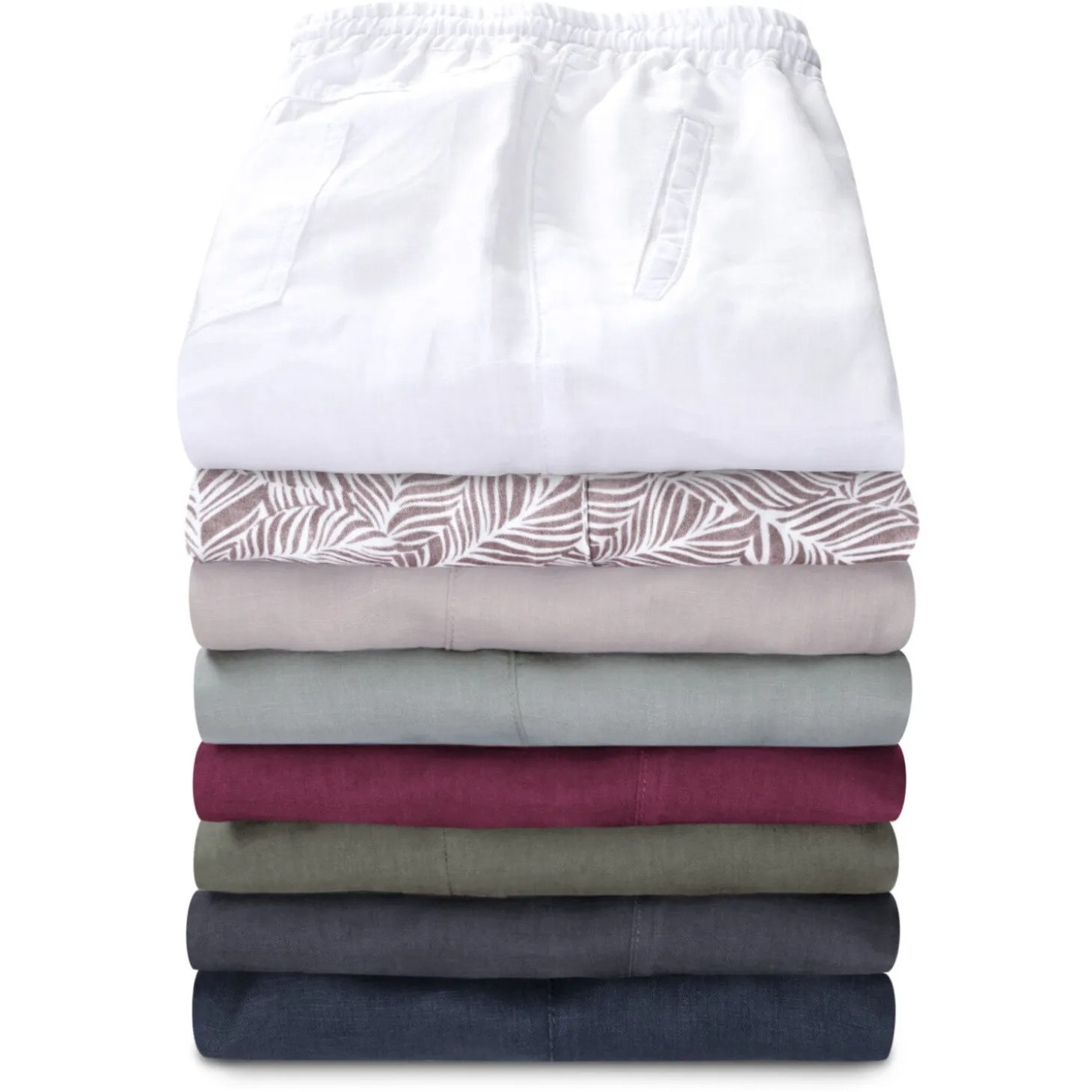 Sommerliche Leinenhose