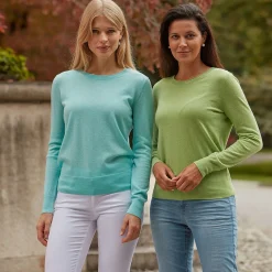 Sommerlicher Damen Kaschmir Pullover