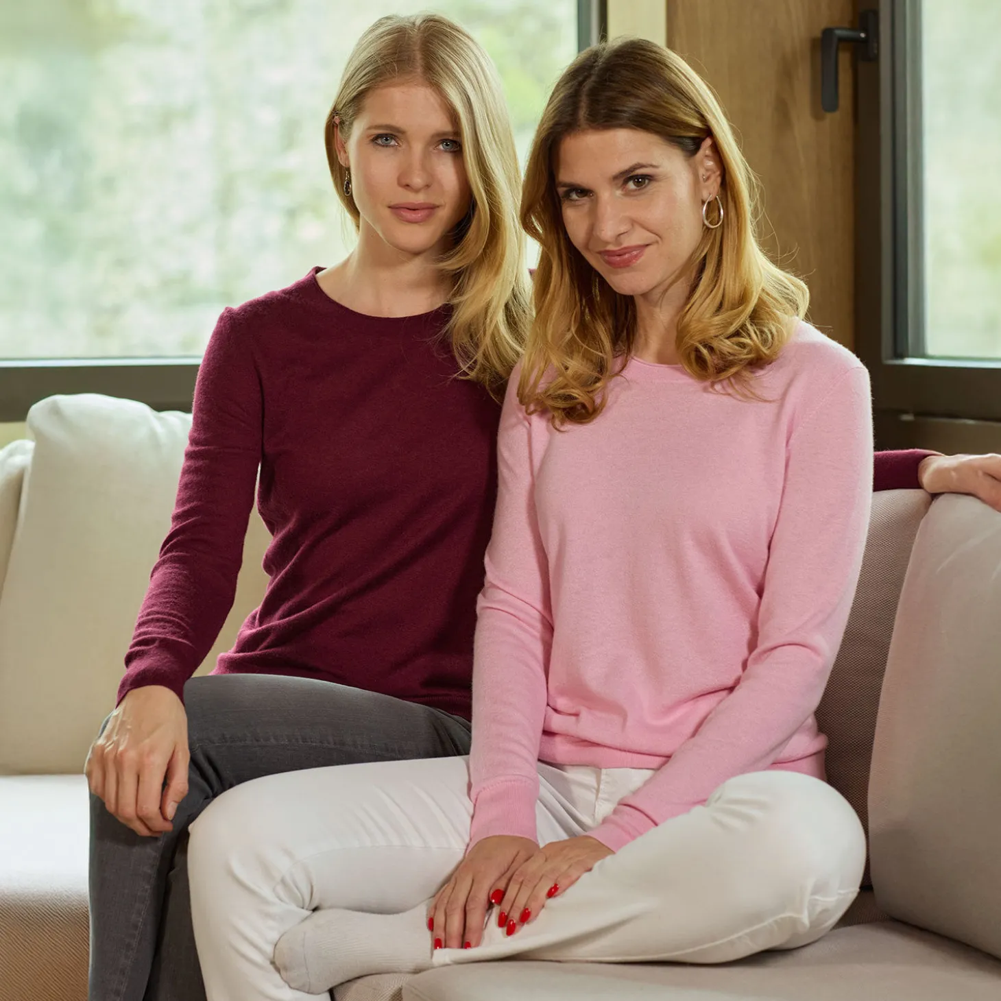 Sommerlicher Damen Kaschmir Pullover
