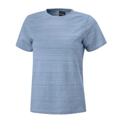 Sommerliches Damen-T-Shirt mit Ajourmuster