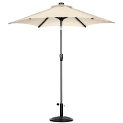 Sonnenschirm mit LED-Beleuchtung, UV50+