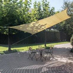 Sonnensegel quadratisch 3.6 luftdurchlässig