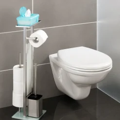 Stand-WC-Garnitur 4in1