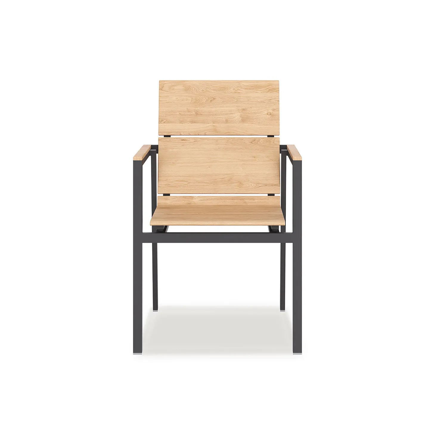 Stapelstuhl Premium Teak massiv