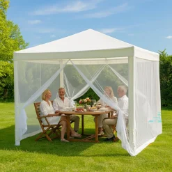 Starlyf Gazebo Gartenzelt mit integriertem Moskinonetz