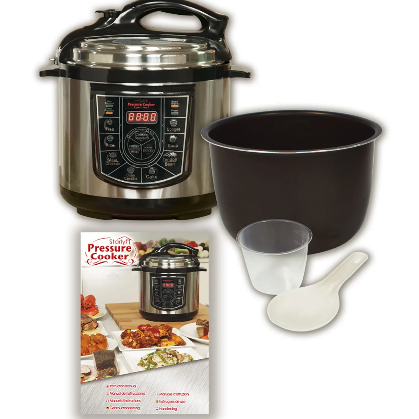Starlyf Pressure Cooker, Schnellkochtopf