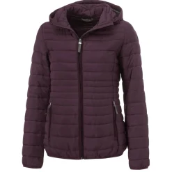 Steppjacke mit abnehmbarer Kapuze