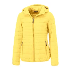 Steppjacke mit abnehmbarer Kapuze