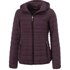 Steppjacke mit abnehmbarer Kapuze