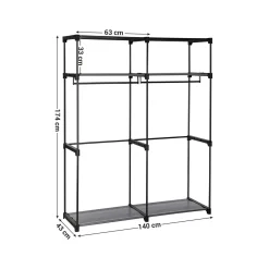 Stoffschrank aus Vliesstoff
