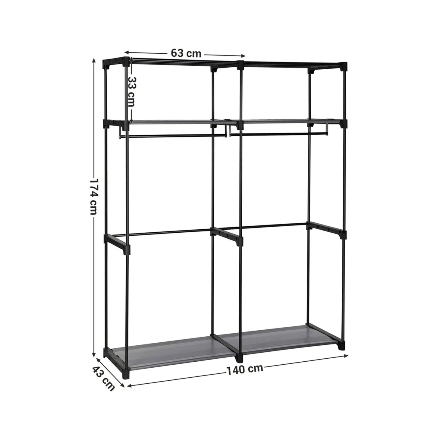 Stoffschrank aus Vliesstoff