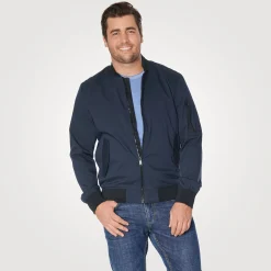 Stretch Blouson in leichter Qualität