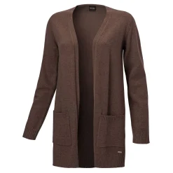 Strickcardigan mit aufgesetzten Taschen