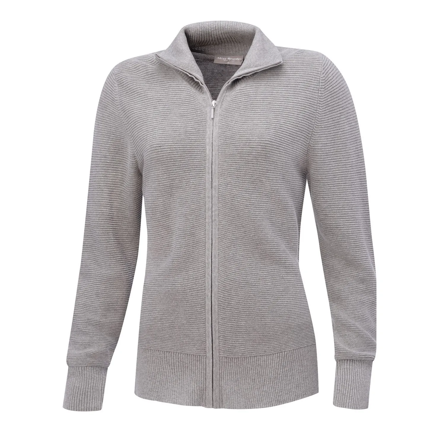 Strickjacke in Rippenstruktur von Beverly