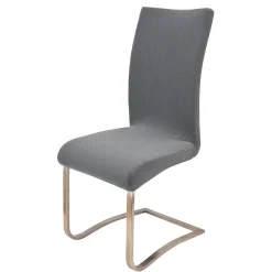 Stuhlhusse in feiner Karo-Optik