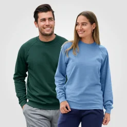 Sweat Shirt mit Bündchen unisex