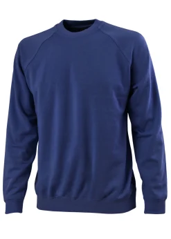 Sweat Shirt mit Bündchen unisex