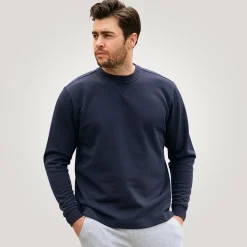 Sweat Shirt mit geradem Saumabschluss