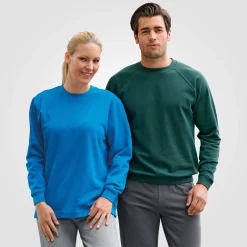 Sweat Shirt mit geradem Saumabschluss