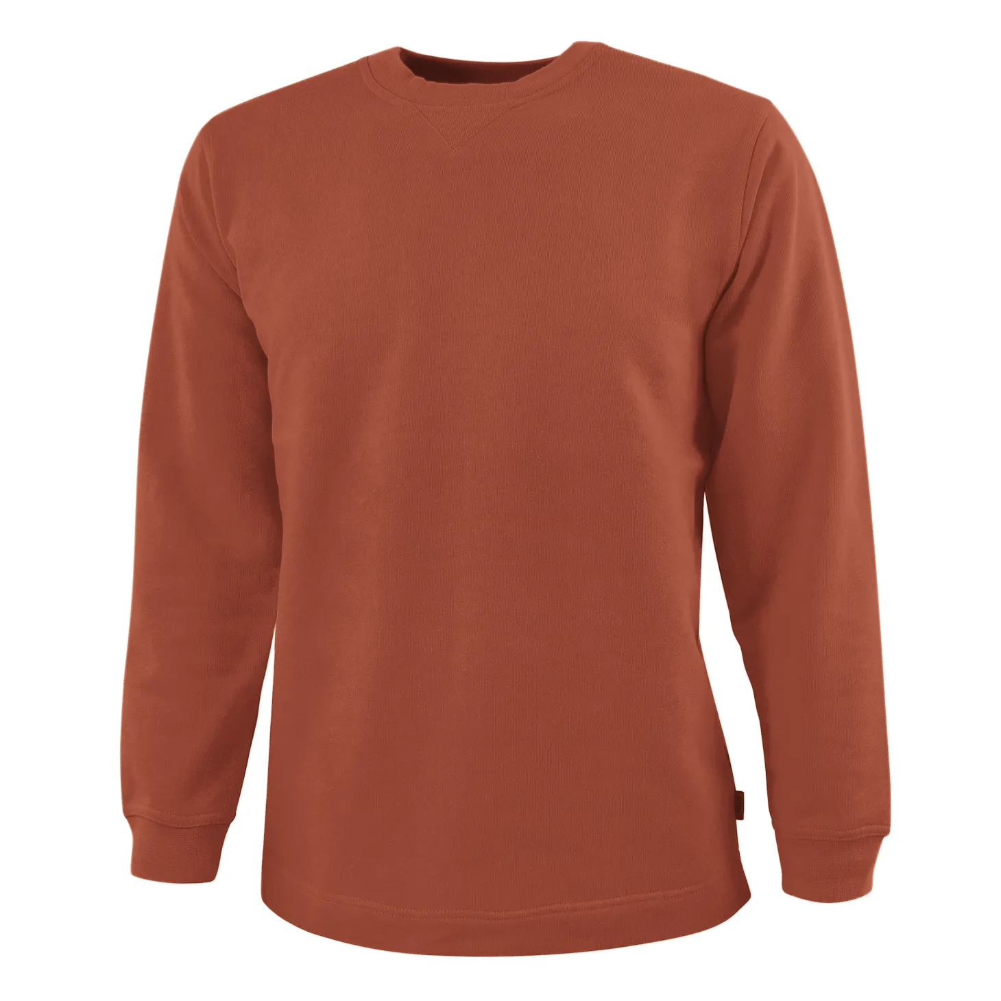 Sweat Shirt mit geradem Saumabschluss