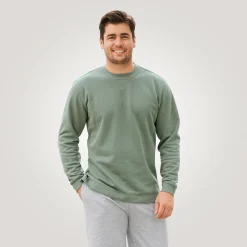 Sweat Shirt mit geradem Saumabschluss