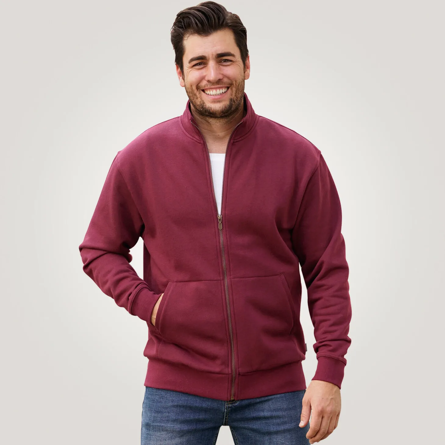 Sweat-Jacke