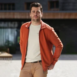 Sweat-Jacke aus Baumwolle