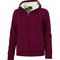 Sweatjacke mit Teddyfleece