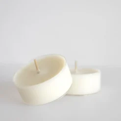 Teelichter aus Soja-Kokoswachs, 50er-Set