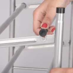 Teleskop-Schuhregal Click, individuell ausbaufähig