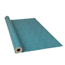 Tischdecke mit feinem Blütenmotiv