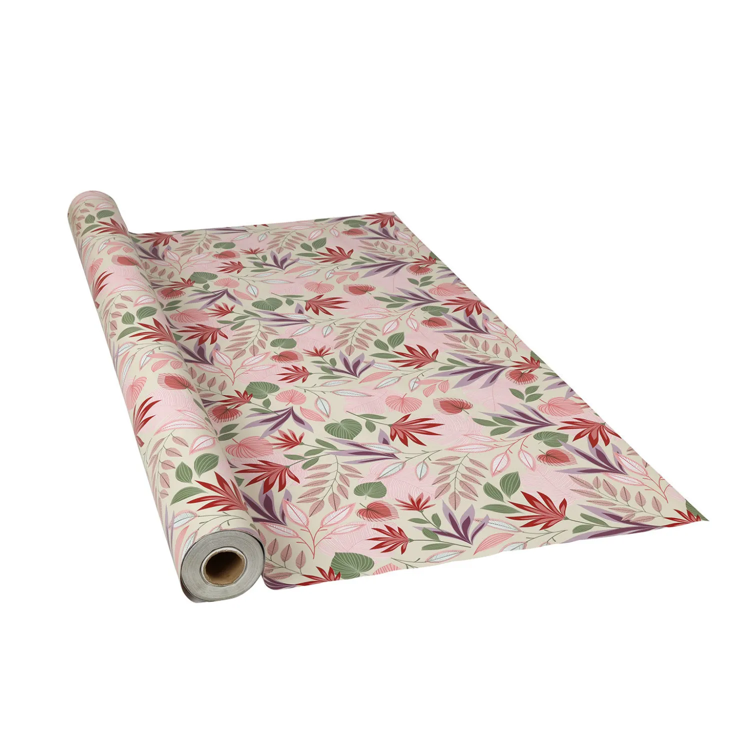 Tischdecke mit sommerlichem Blättermotiv