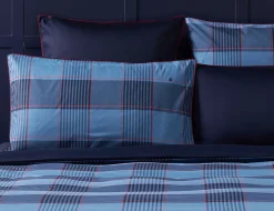 Tommy Hilfiger Bettwäsche Tartan Heritage blau kariert