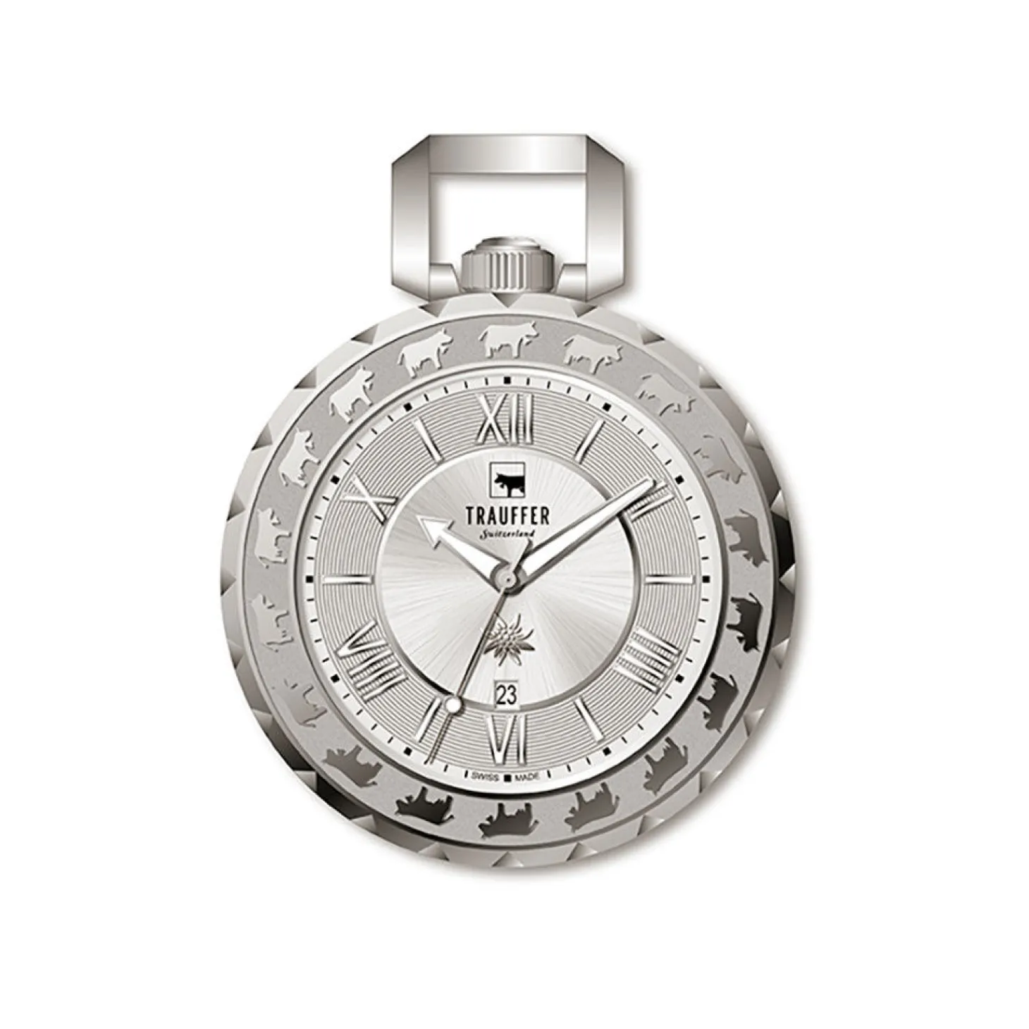 Trauffer Taschenuhr inkl. Ankerkette