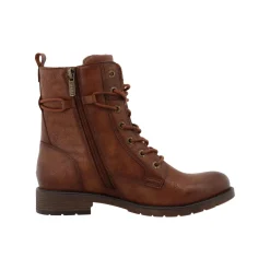 Trendige MUSTANG Schnürstiefelette aus pflegeleichtem Softmaterial