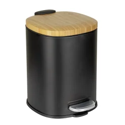Treteimer Fianema mit Bambusdeckel, 3 Liter