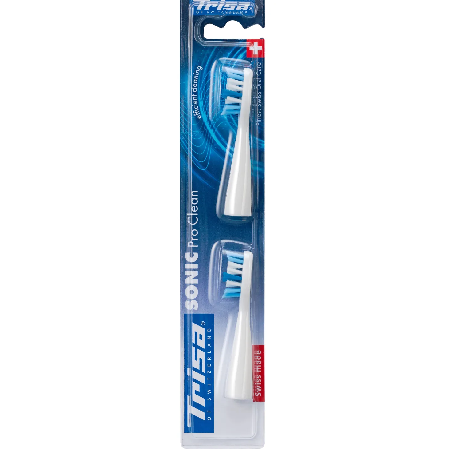 Trisa Ersatzbürsten Sonic Pro Clean, 2er-Set