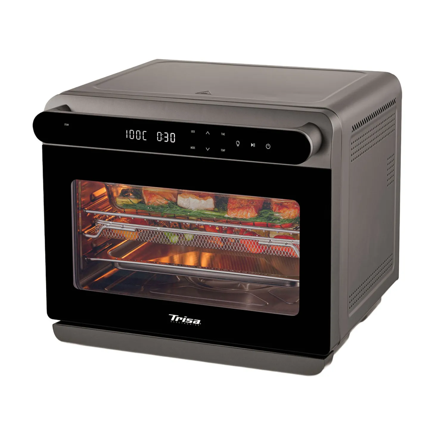 Trisa Kombigerät Air Fusion Pro 24 L, Steamer und Ofen