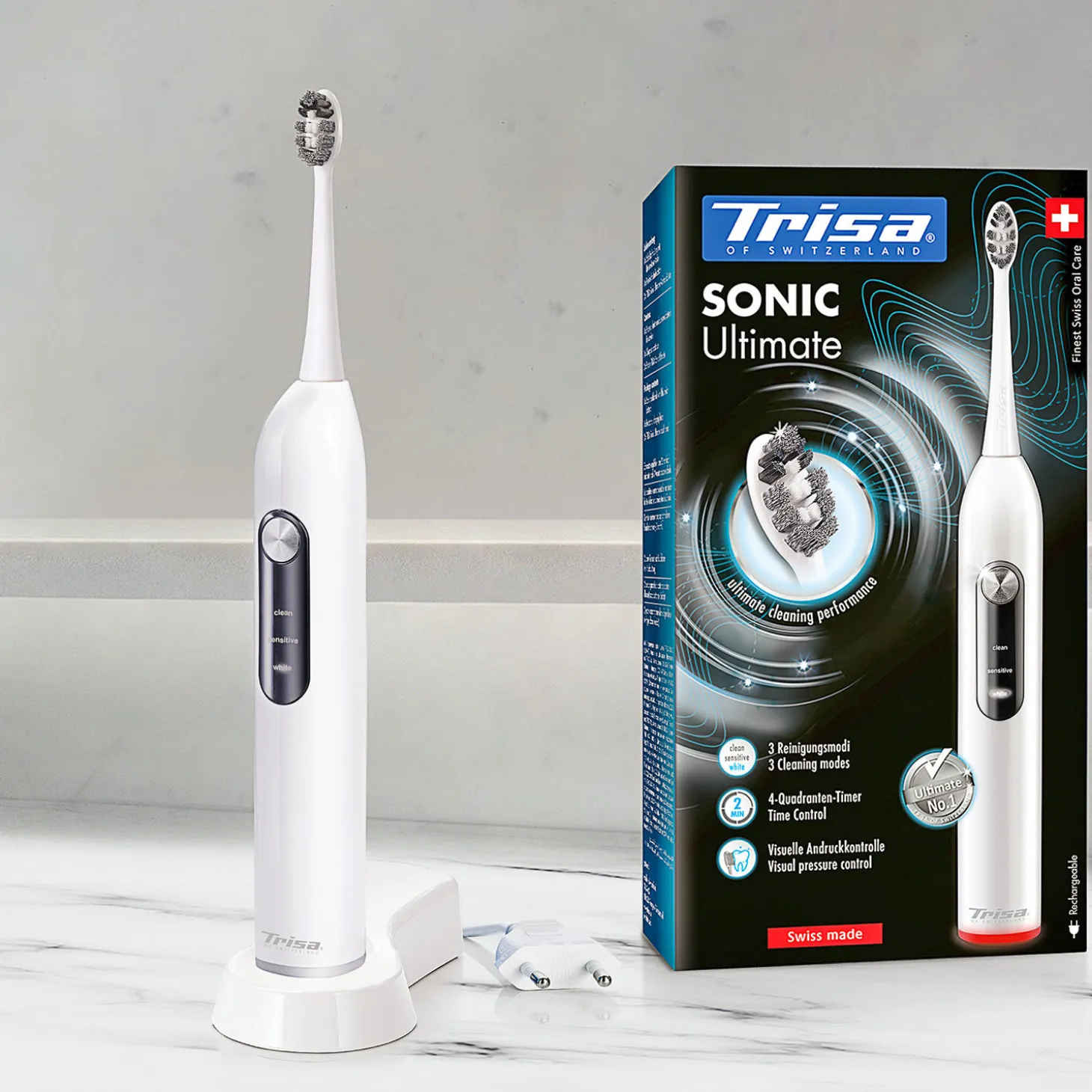 Trisa Sonic Ultimate Schallzahnbürste