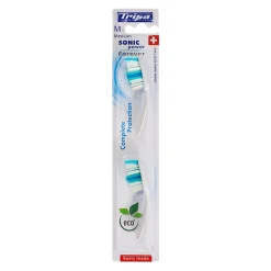 Trisa Wechselköpfe Sonicpower Complete protection, 2 Stück — medium